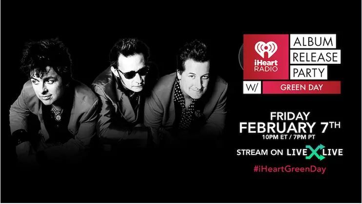 Stream iHeartRadio's Album Release Party with Green Day