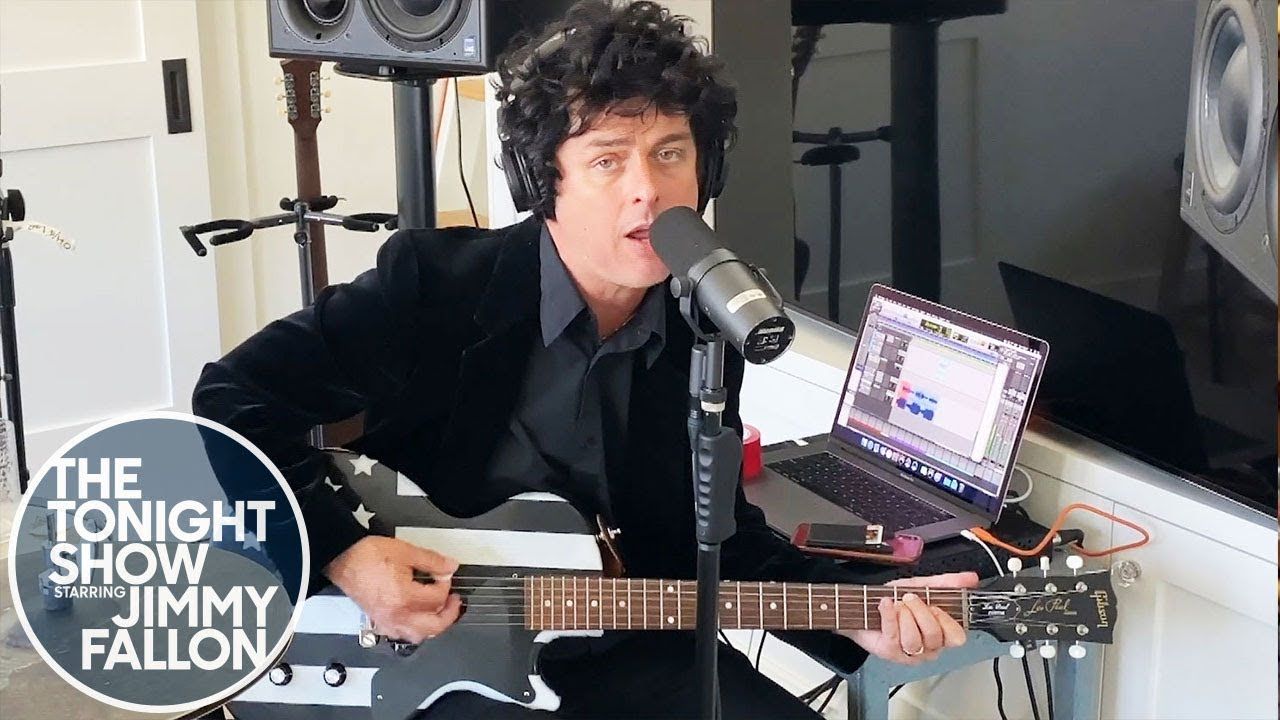 Watch Billie Joe perform 'I Think We're Alone Now' on 'The Tonight Show'