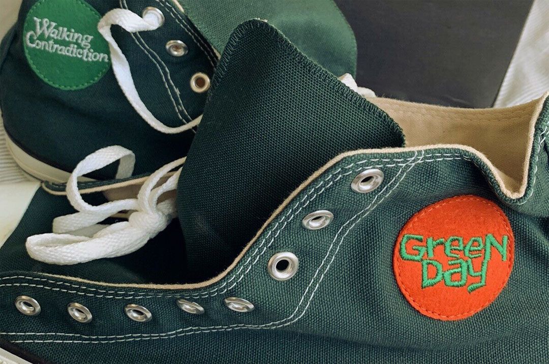 Featured eBay item: Walking Contradiction limited edition Converse