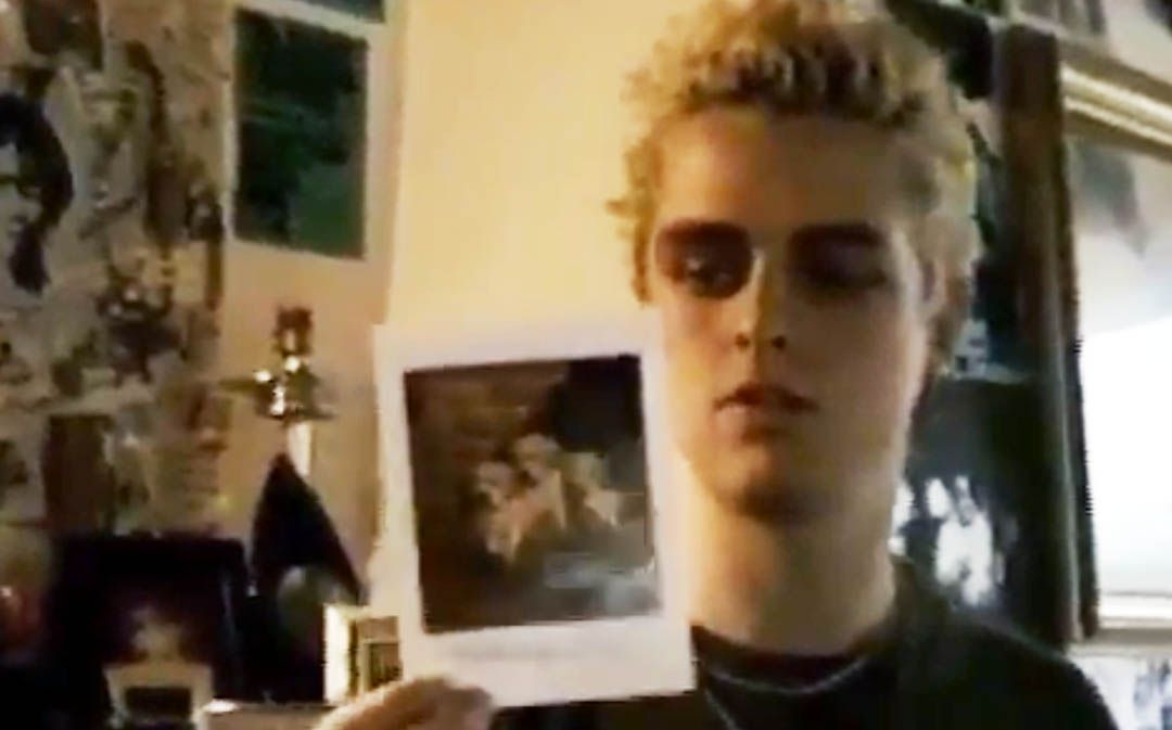 Watch a VHS Billie Joe sent to a fan 23 years ago in response to her fan mail