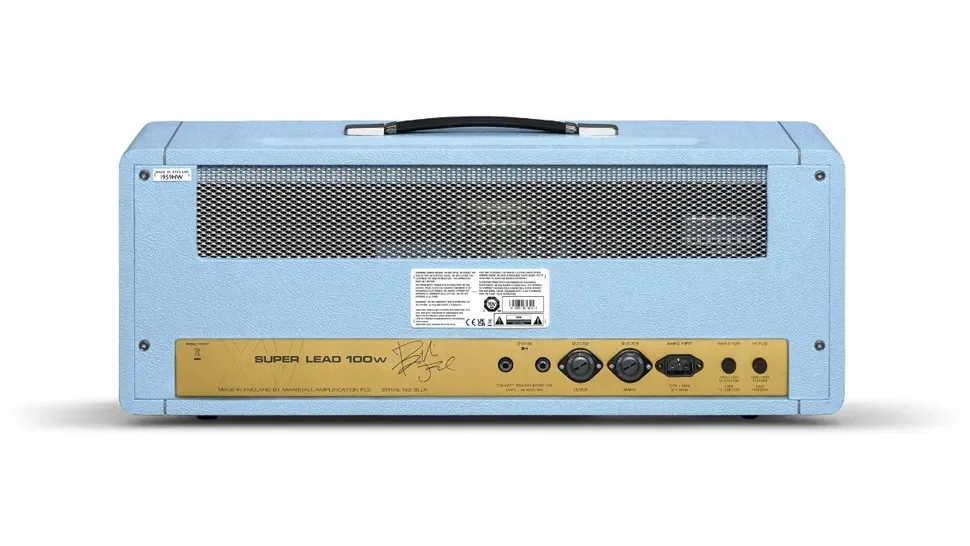 Billie Joe Marshall Amp with his signature