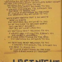 21st Century Breakdown hardcover lyric book - page 17