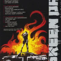 21st Century Breakdown hardcover lyric book - back cover