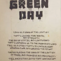 21st Century Breakdown hardcover lyric book - page 1