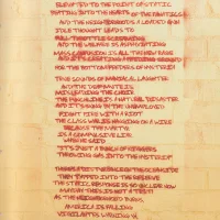 21st Century Breakdown hardcover lyric book - page 42