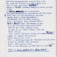 American Idiot hardcover lyric book - page 14