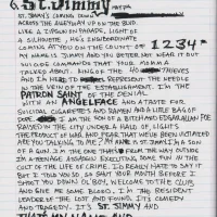 American Idiot hardcover lyric book - page 20