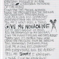 American Idiot hardcover lyric book - page 25
