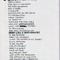 American Idiot hardcover lyric book - page 26