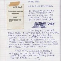 American Idiot hardcover lyric book - page 36