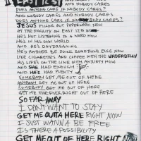 American Idiot hardcover lyric book - page 40