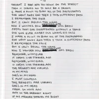 American Idiot hardcover lyric book - page 49
