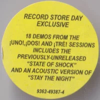 Demolicious record store day sticker