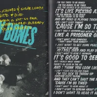 ¡Dos! hardcover lyric book - page 14-15