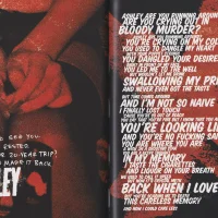 ¡Dos! hardcover lyric book - page 22-23 (Ashley)