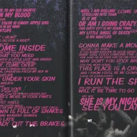 ¡Dos! hardcover lyric book - page 34-35 (Nightlife)