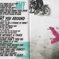 ¡Dos! hardcover lyric book - page 42-43 (Amy)