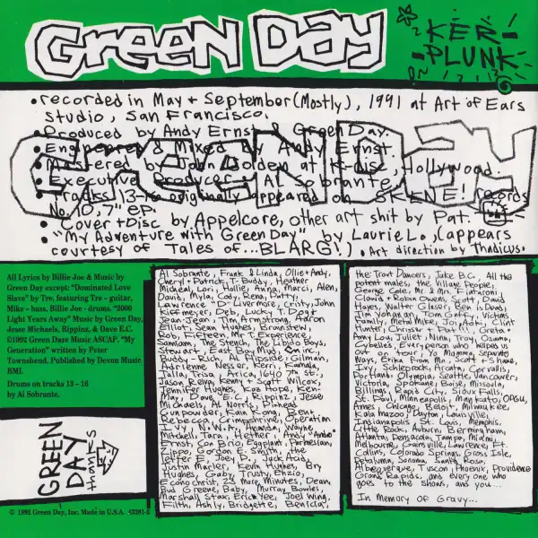 Kerplunk booklet - back