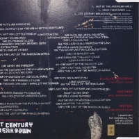 Last of the American Girls EU single - back of front cover