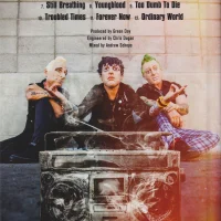 RevRad hardcover lyric book - back cover