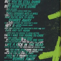 ¡Tré! hardcover lyric book - page 16