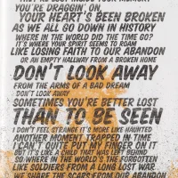 ¡Tré! hardcover lyric book - page 42