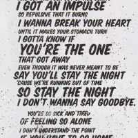 ¡Uno! - Stay the Night lyrics