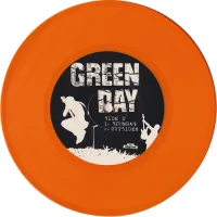 Warning orange vinyl single - side D