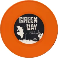 Warning orange vinyl single - side G