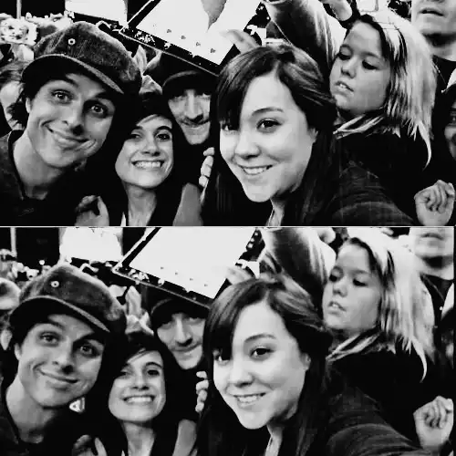 Alex Sweeney and Billie Joe Armstrong