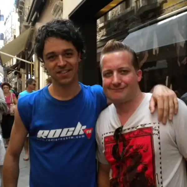Fabio and Tre Cool