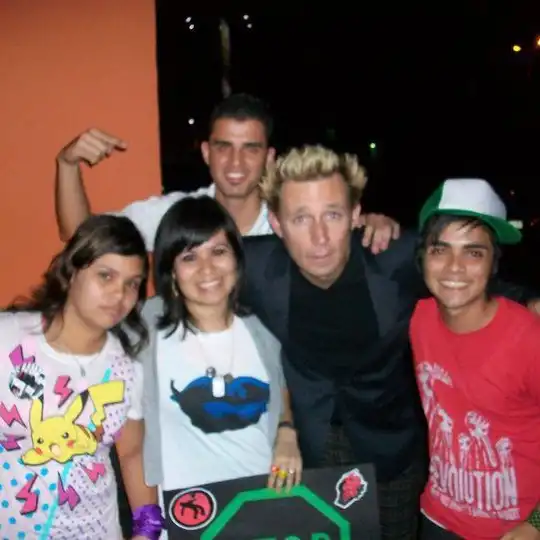 Carlos Andres and Mike Dirnt