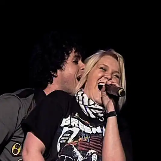 Mathilde and Billie Joe Armstrong