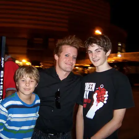 Dominik Adamek and Tre Cool