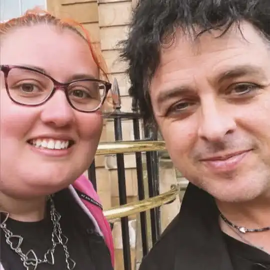 Maria D. with Billie Joe