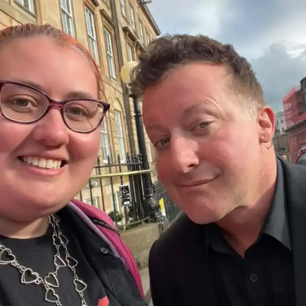 Maria D. with Tre Cool