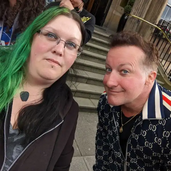 Lizzie H. with Tre Cool