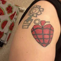 Heart Grenade and Kerplunk Flower