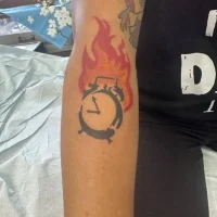 Revrad Burning Clock