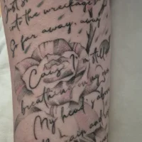 Still Breathing Lyrics Tattoo