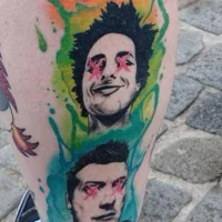 ¡Uno! ¡Dos! ¡Tré! watercolour faces