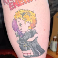 Know Your Enemy commemorative tattoo