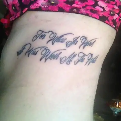 Time of Your Life Tattoo