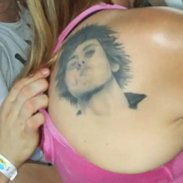 Billie Joe Armstrong Portrait Tattoo