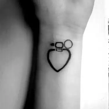 American Idiot Heart Grenade Tattoo