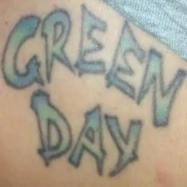 Green Day Logo Tattoo