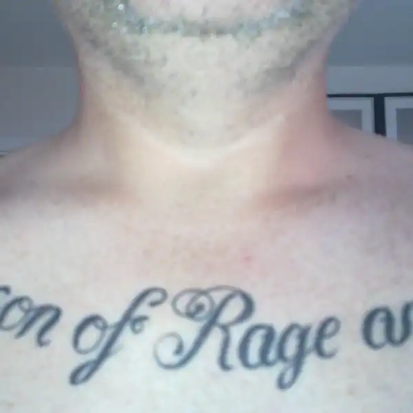 Jesus of Suburbia Lyric Tattoo