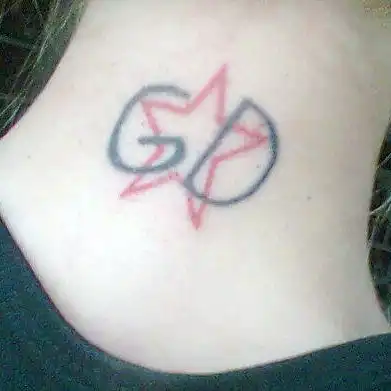 Green Day Star Logo Tattoo
