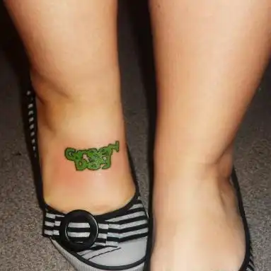 Green Day Logo Tattoo