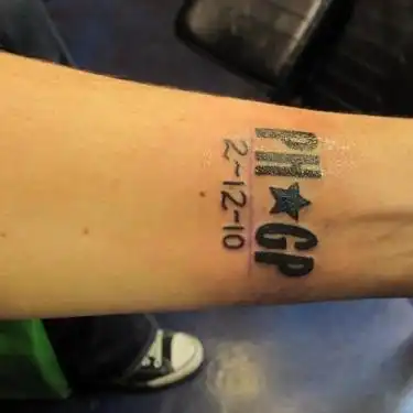 text and Star